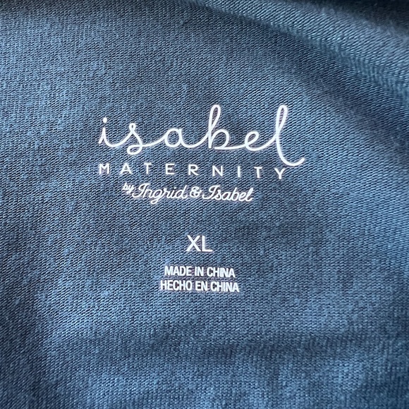 NWOT Isabel Maternity Hello Baby Short Sleeve Tee - Picture 6 of 7